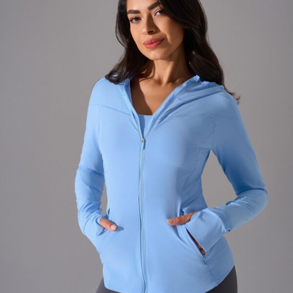 Hooded Stand Collar Sun Protection Quick-drying Coat