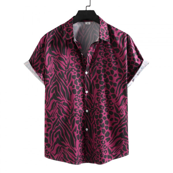 Summer New Plus Size Men's Casual Fashion 3D Digital Printing - Image 5