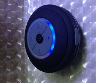 Mini Waterproof LED Speaker