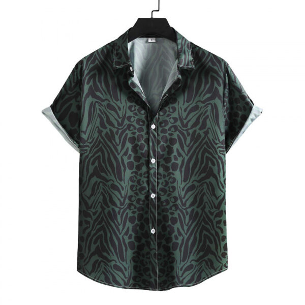 Summer New Plus Size Men's Casual Fashion 3D Digital Printing - Image 4