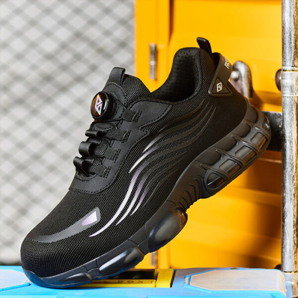 Men's Anti-smashing And Anti-penetration Steel Toe Cap Safety Shoes