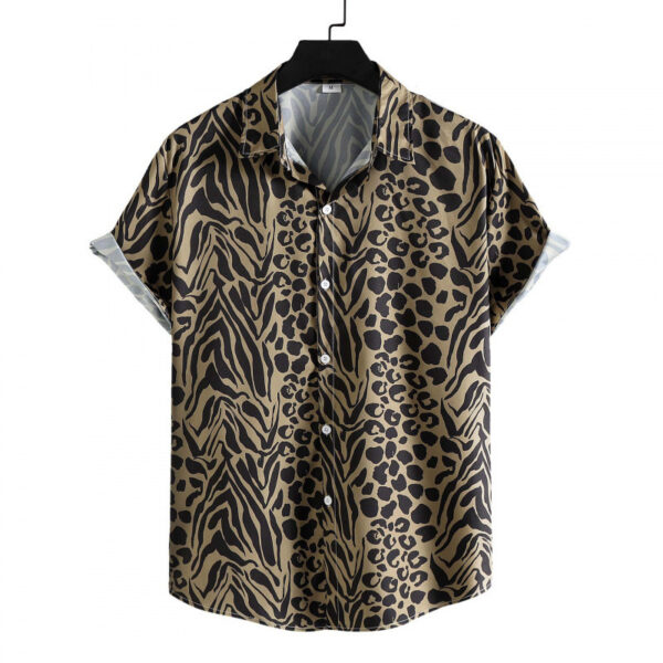 Summer New Plus Size Men's Casual Fashion 3D Digital Printing - Image 2