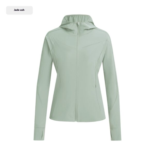 Hooded Stand Collar Sun Protection Quick-drying Coat - Image 5