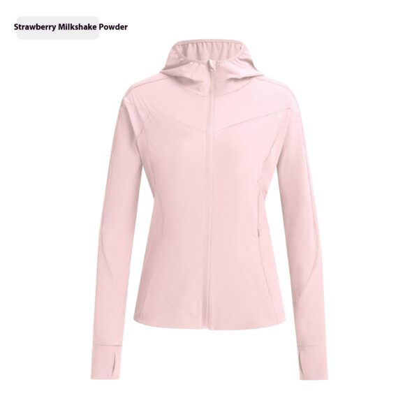 Hooded Stand Collar Sun Protection Quick-drying Coat - Image 7