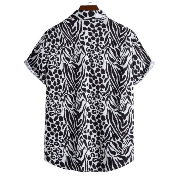 Summer New Plus Size Men's Casual Fashion 3D Digital Printing - Image 3
