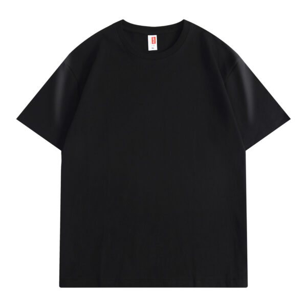 Cotton Round Neck 220g Overalls Short-sleeved Shirt - Image 8