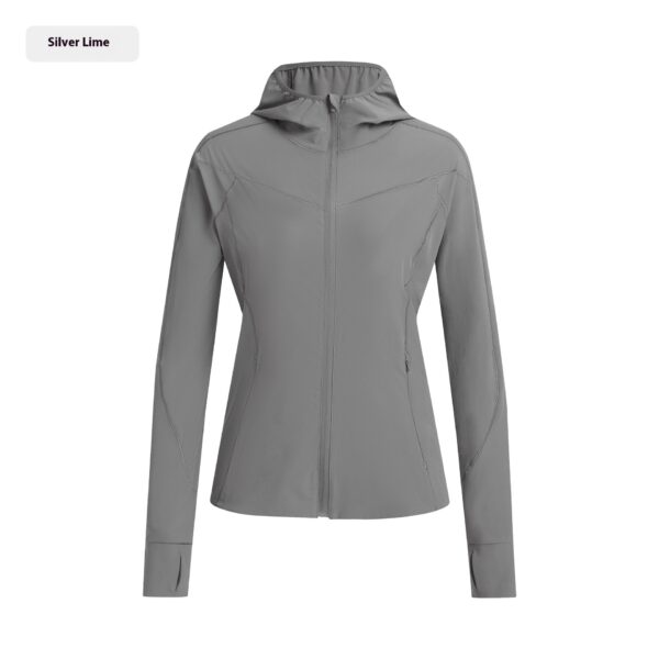 Hooded Stand Collar Sun Protection Quick-drying Coat - Image 8