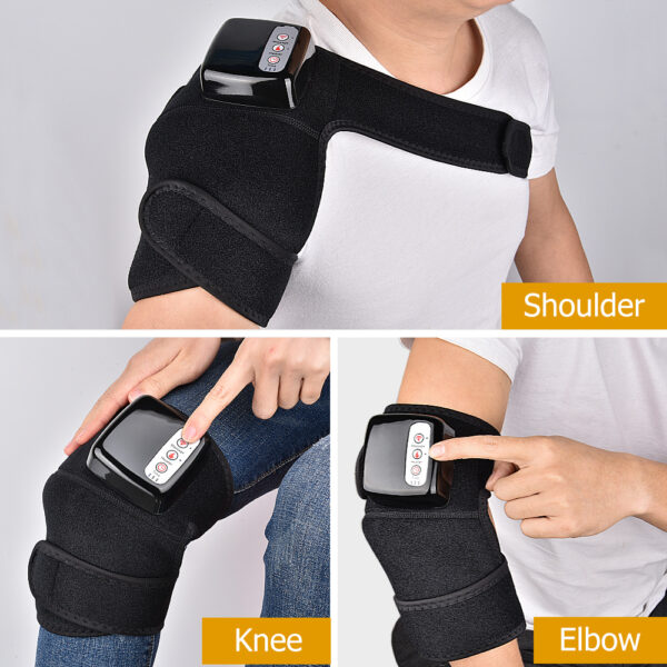 Electric Infrared Heating Knee Massager Wrap Elbow Joint Support Vibration Therapy Physiotherapy Machine Pain Relief Massageador - Image 10