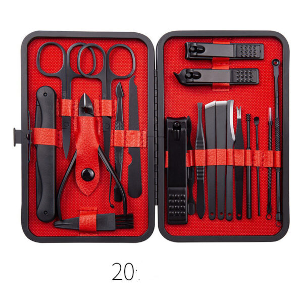 Professional Scissors Nail Clippers Set Ear Spoon Dead Skin Pliers Nail Cutting Pliers Pedicure Knife Nail Groove Trimmers - Image 5