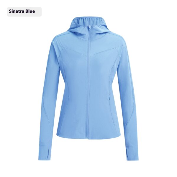 Hooded Stand Collar Sun Protection Quick-drying Coat - Image 4