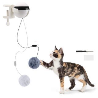 Electric Automatic Lifting Motion Cat Toy Interactive Puzzle Smart Pet Cat Teaser Ball Pet Supply Lifting Toys - Electric Automatic Lifting