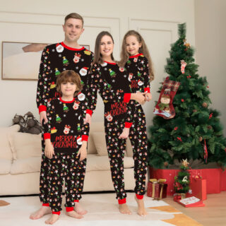 Family Christmas Matching Pajamas Set Christmas Pajamas For Family Christmas PJS Xmas Sleepwear - Family Christmas Matching
