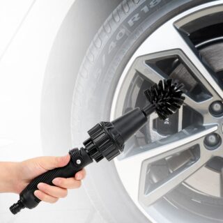 Water-driven Rotary Cleaning Brush Wash Hand-held Water Spray Brush - Water-driven Rotary Cleaning